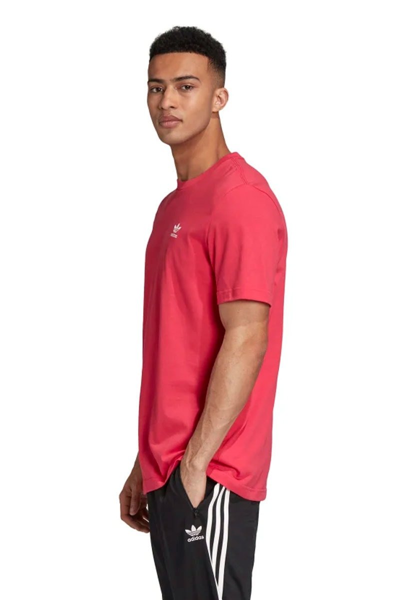 Camiseta ADIDAS Trefoil Essentials Rosa - NewSkull