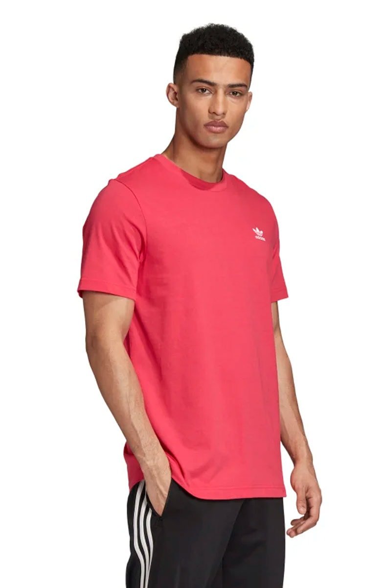 Camiseta ADIDAS Trefoil Essentials Rosa - NewSkull