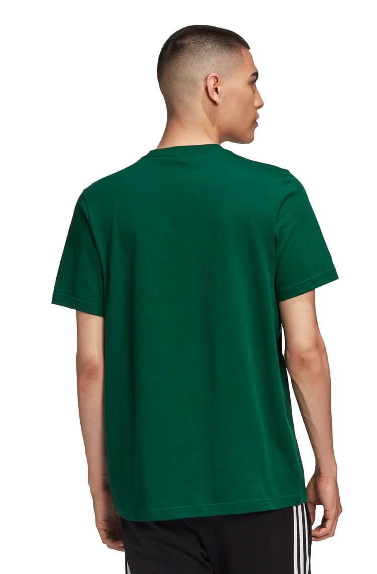 Camiseta Adidas Trefoil Essentials Verde Escuro - NewSkull