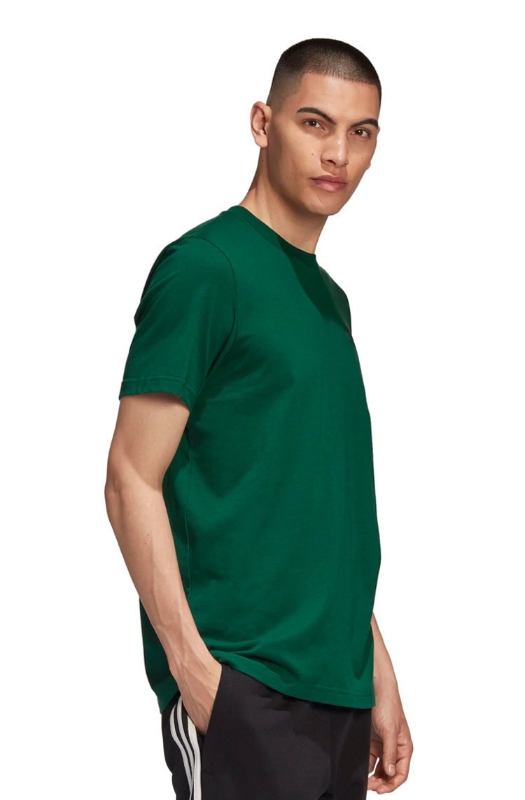 Camiseta Adidas Trefoil Essentials Verde Escuro - NewSkull