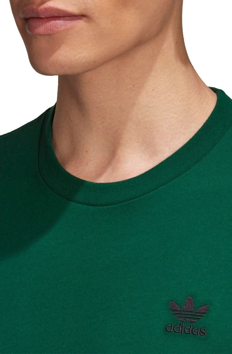 Camiseta Adidas Trefoil Essentials Verde Escuro - NewSkull