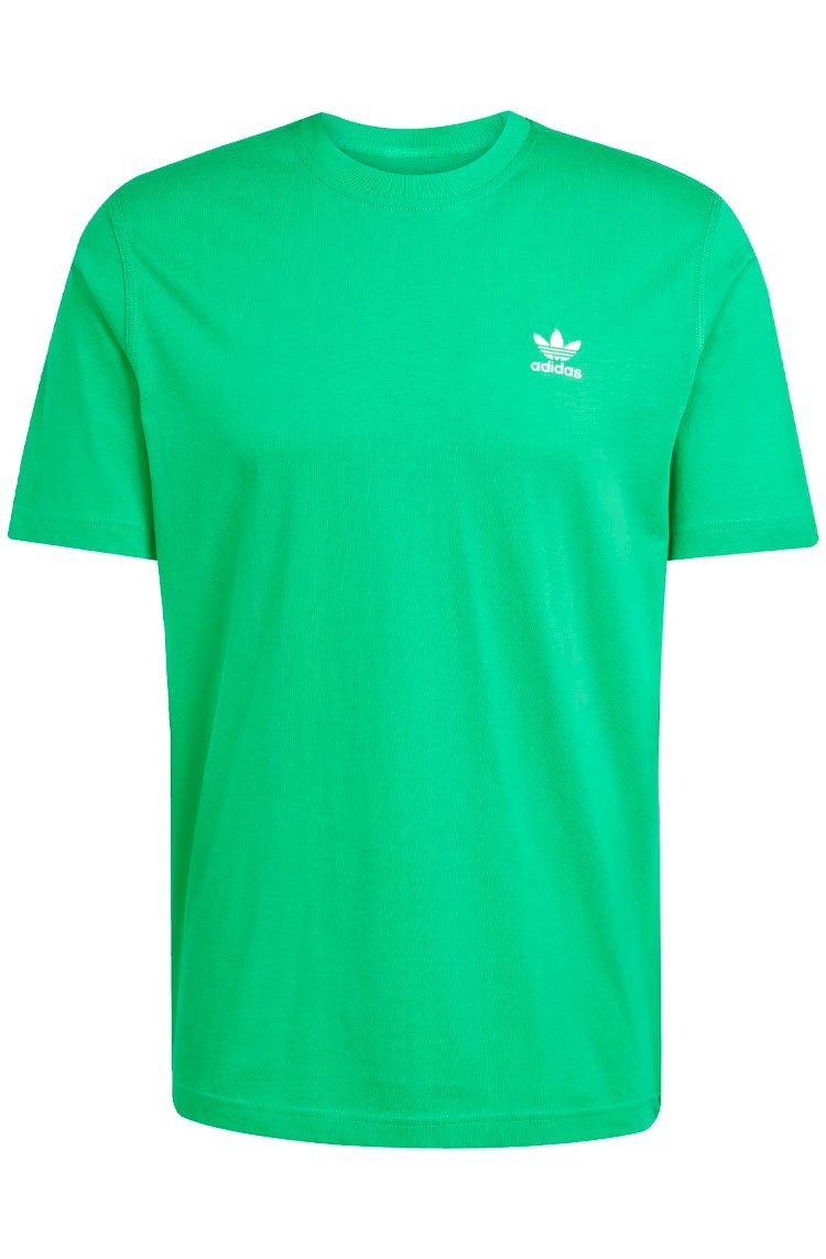 Camiseta Adidas Trefoil Essentials Verde/Branco - NewSkull