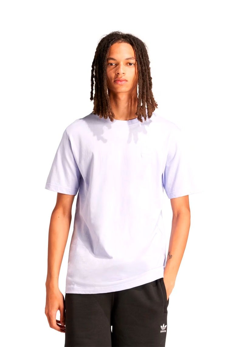 Camiseta Adidas Trefoil Essentials Violeta - NewSkull
