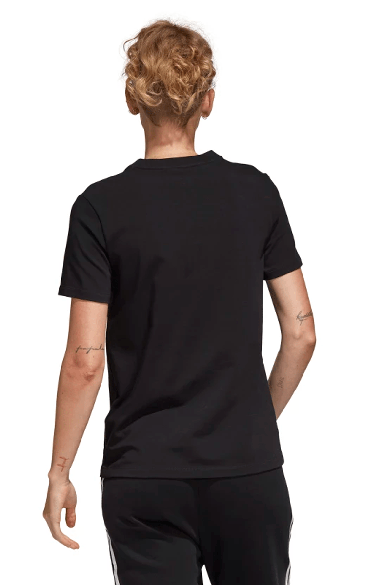 CAMISETA ADIDAS TREFOIL FEMININA PRETO - NewSkull