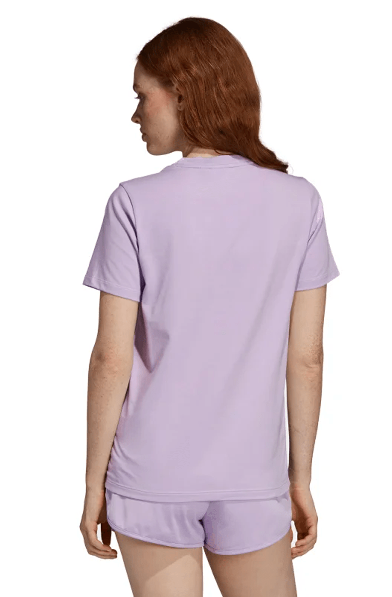 CAMISETA ADIDAS TREFOIL FEMININA ROXA - NewSkull