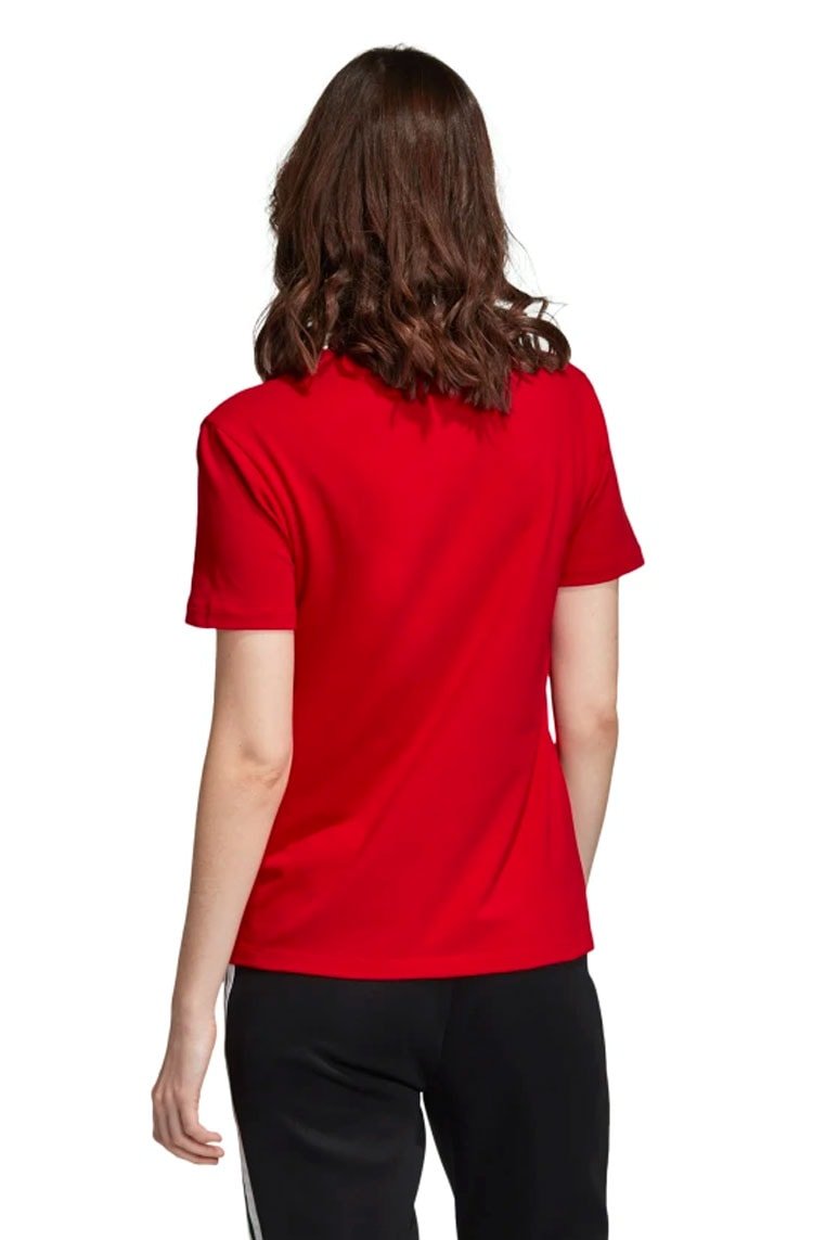 Camiseta ADIDAS Trefoil Feminina Vermelha - NewSkull