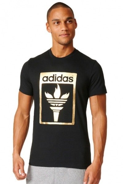 Camiseta Adidas Trefoil Fire - NewSkull