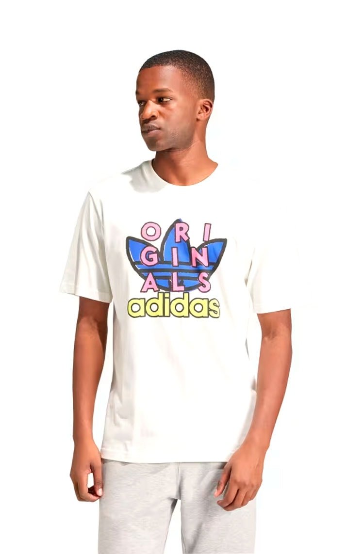 Camiseta Adidas Treino Originals Off - White - NewSkull