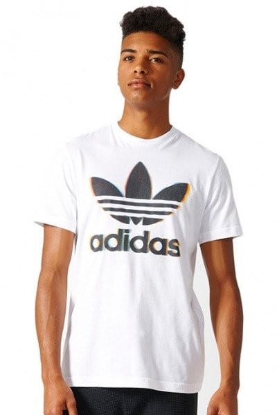 Camiseta Adidas TRF Graphic 5 Branca - NewSkull