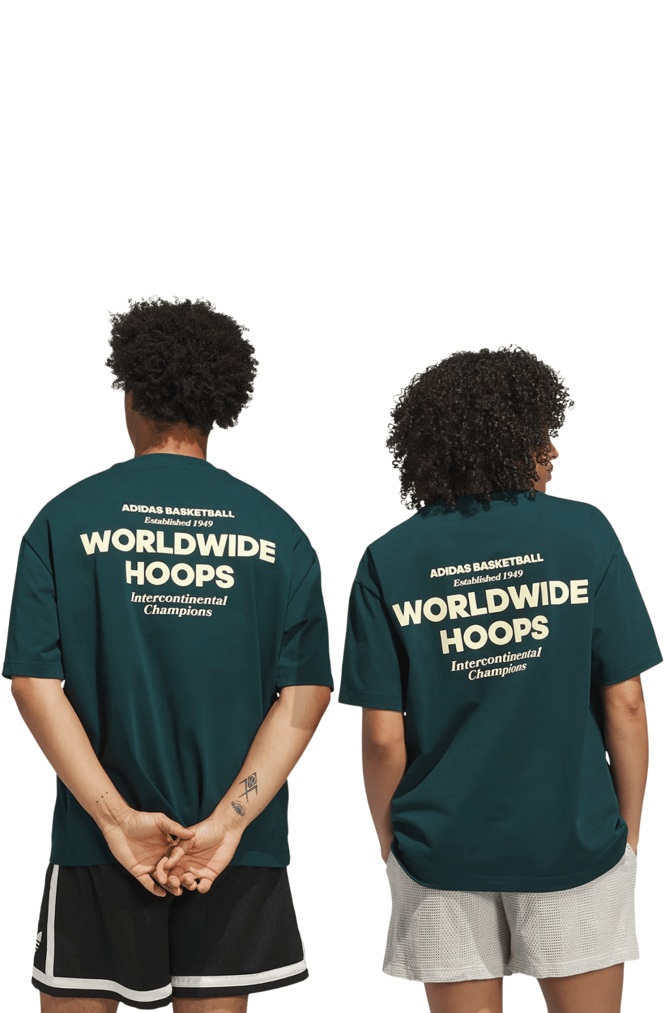 Camiseta Adidas Worldwide Aros GFX Verde - NewSkull