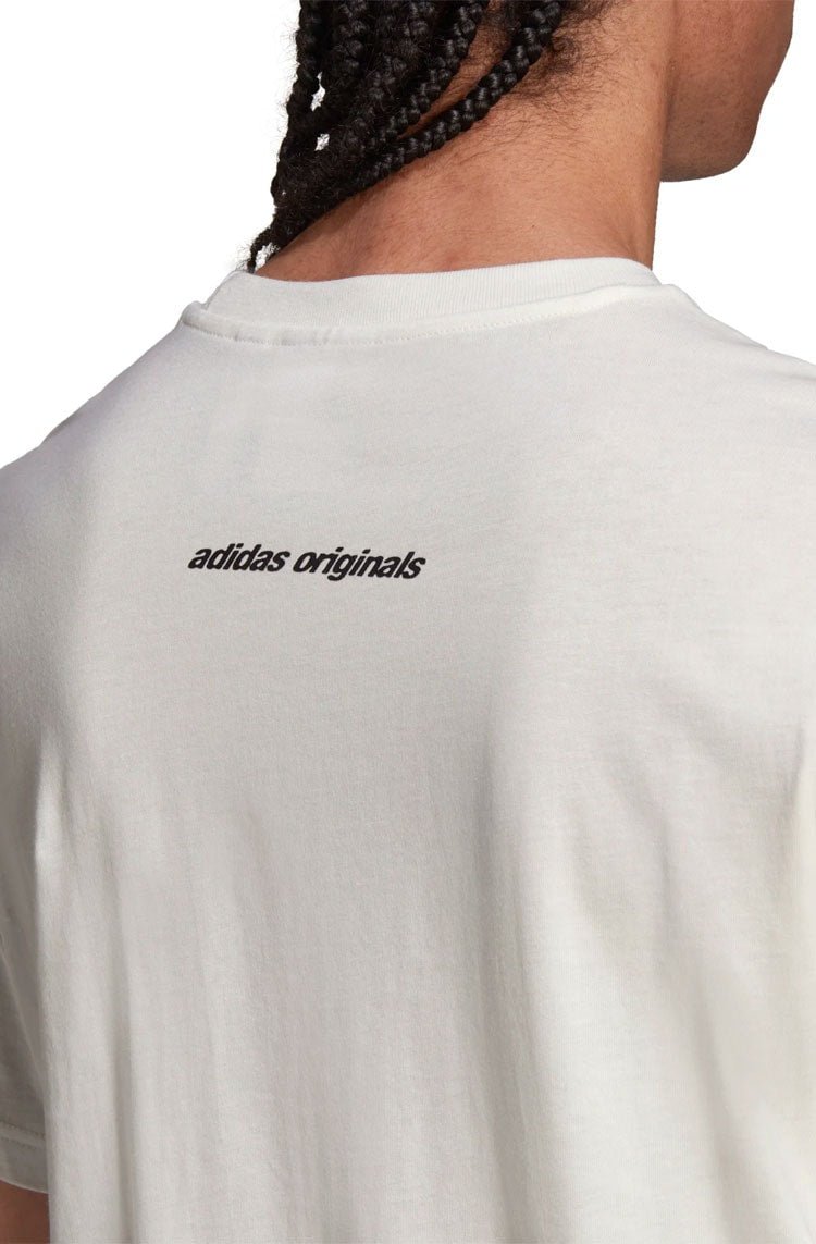 Camiseta Adidas Yung Z Tee 2 Branco/Azul - NewSkull