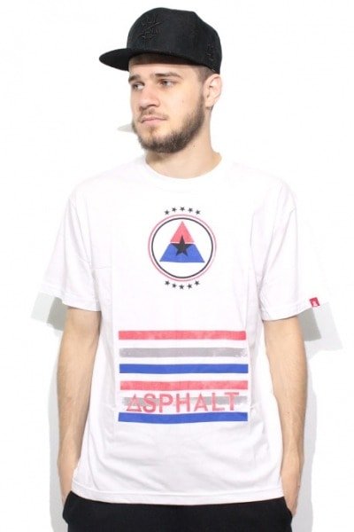 Camiseta Asphalt Yacht Club Delta Flash Branca - NewSkull