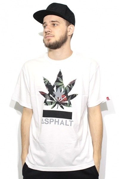 Camiseta Asphalt Yacht Club Royal Kush Delta Bar Branca - NewSkull