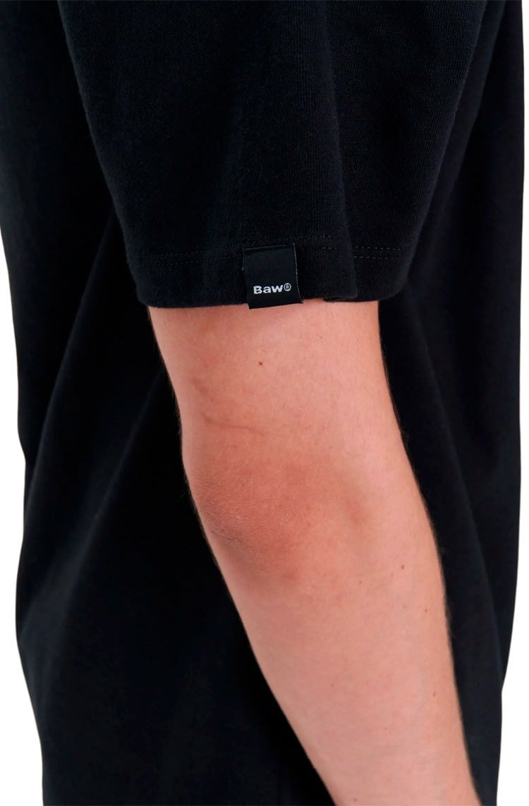 Camiseta Baw Regular Digital Trust Preto - NewSkull