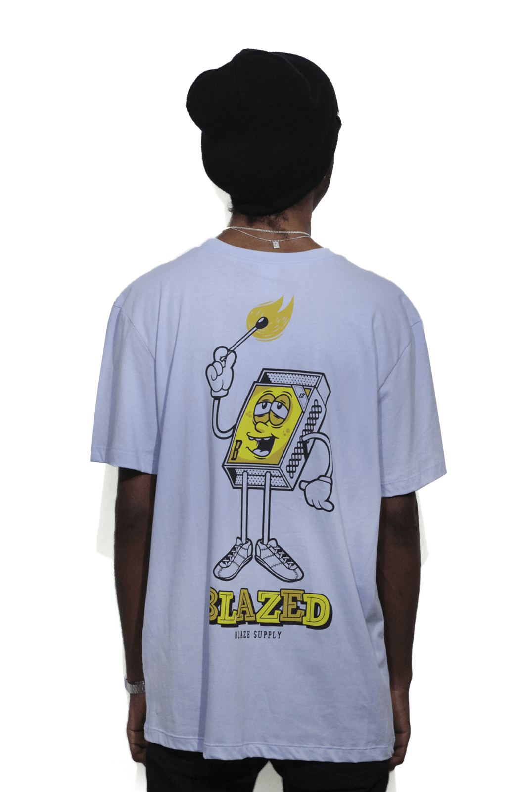 Camiseta Blaze Basica Fosfobox Azul - NewSkull