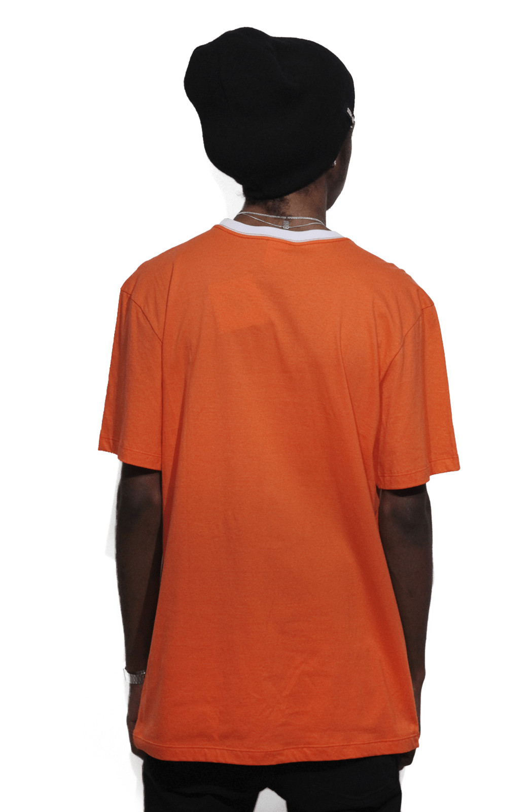 Camiseta Blaze Basica Stripes Flag Laranja - NewSkull