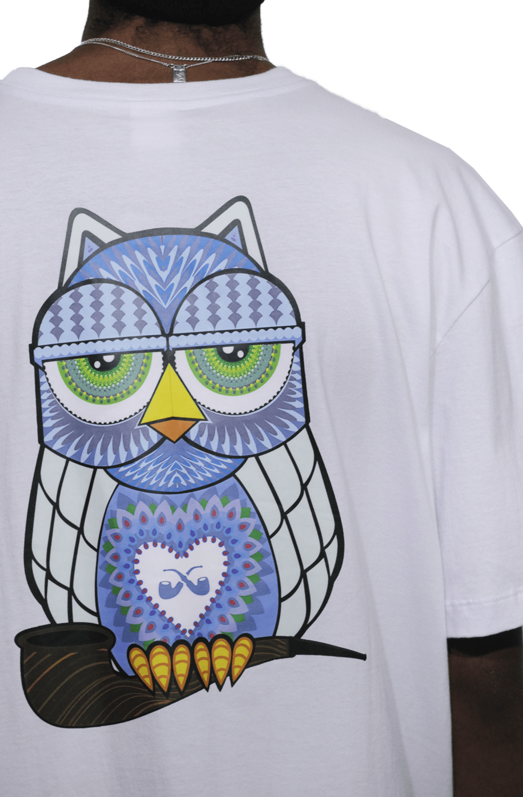 Camiseta Blaze Supply Basica Collab Barnero Color Branca - NewSkull