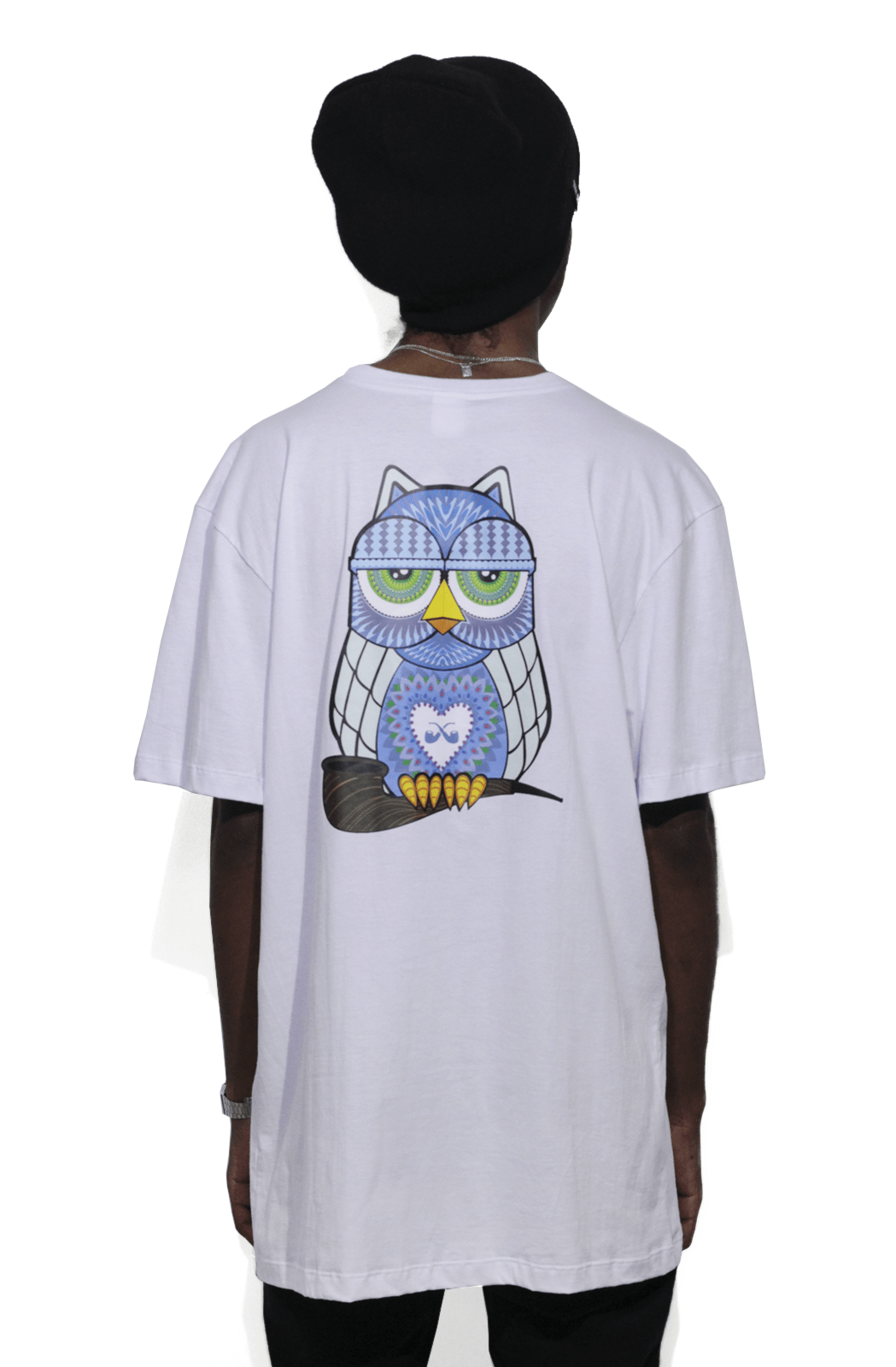Camiseta Blaze Supply Basica Collab Barnero Color Branca - NewSkull