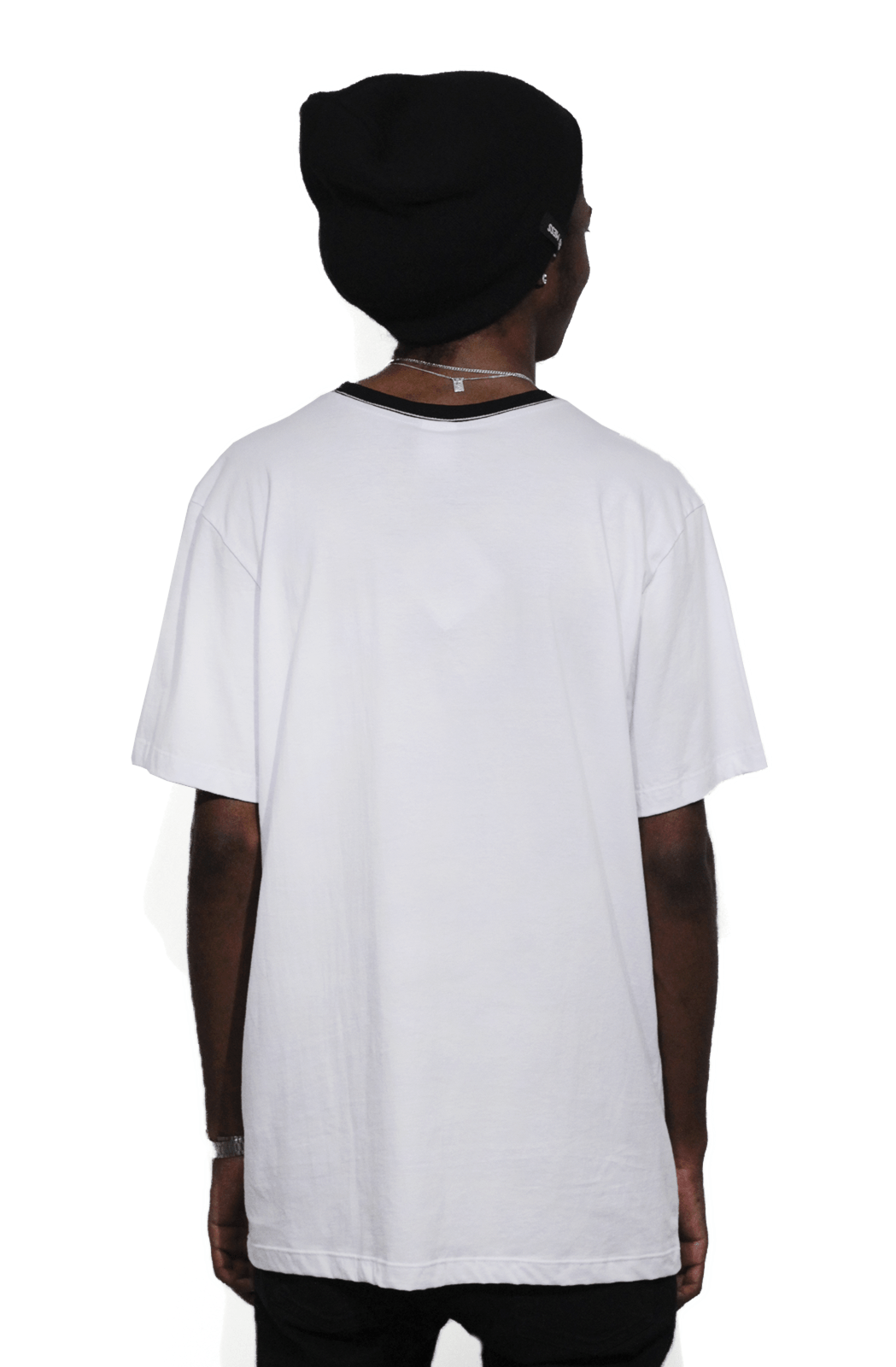 Camiseta Blaze Supply Basica Stripes Flag Branca - NewSkull