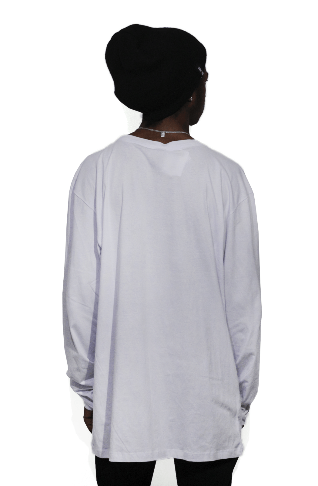 Camiseta Blaze Supply Manga Longa Branca - NewSkull