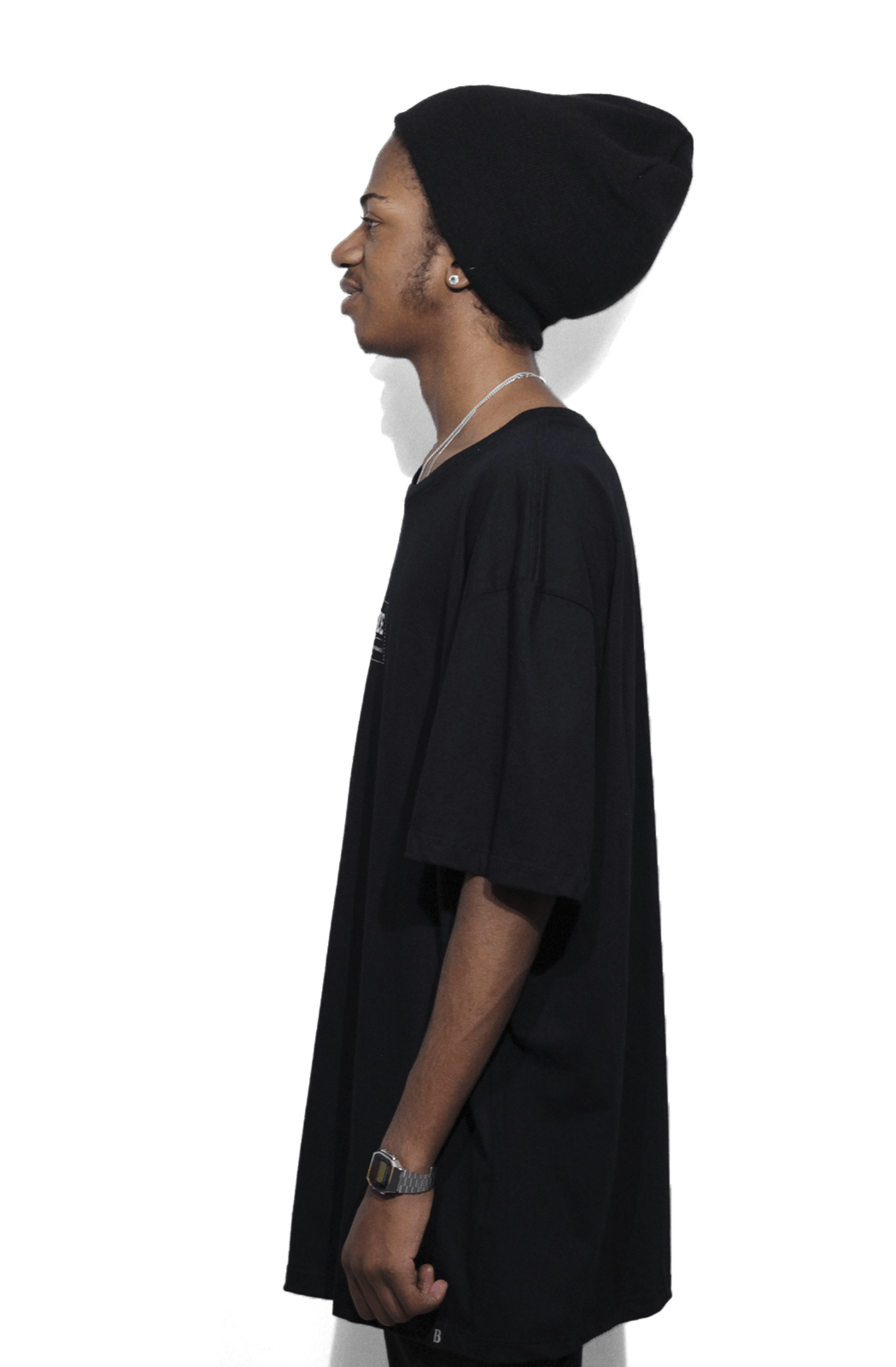 Camiseta Blaze Supply Silk Tag Preta - NewSkull