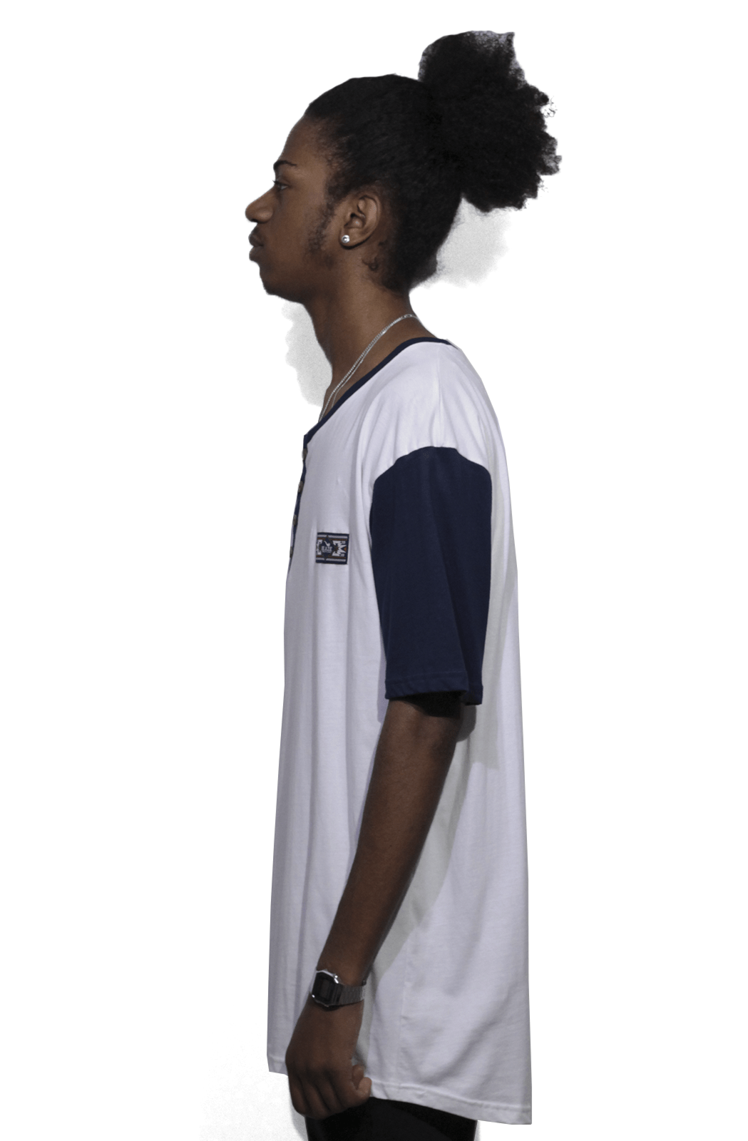 Camiseta Blaze Supply Tunisien Indiana Dark Blue Branca - NewSkull