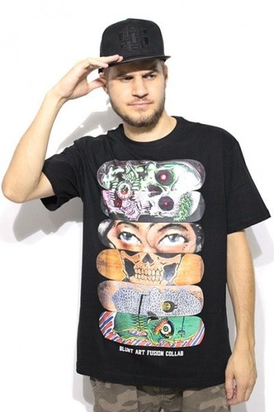 Camiseta Blunt Art Fusion Collab - NewSkull