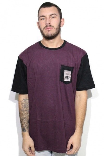Camiseta Blunt Coke Pocket Bordo - NewSkull