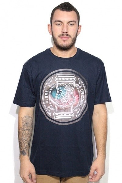 Camiseta Blunt Drugs Eyes Azul - NewSkull
