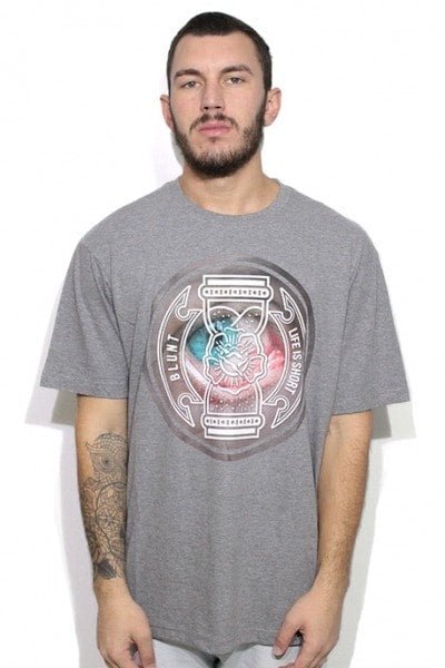 Camiseta Blunt Drugs Eyes Cinza - NewSkull