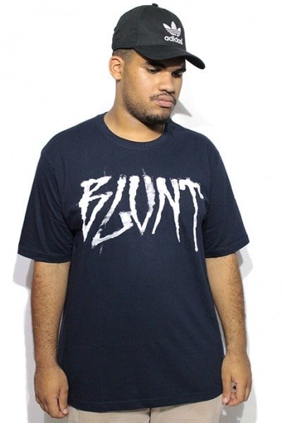Camiseta Blunt Extra Grande Sign Azul - NewSkull