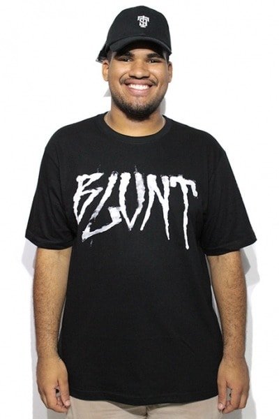 Camiseta Blunt Extra Grande Sign Preta - NewSkull