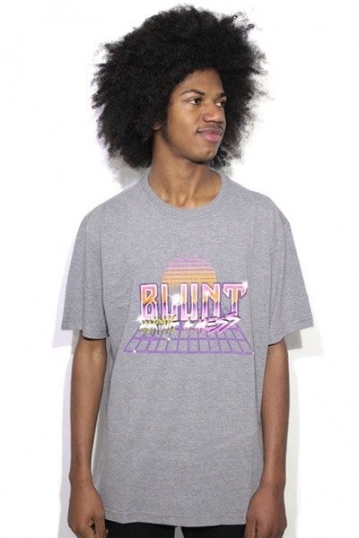 Camiseta Blunt Futuristict Cinza - NewSkull