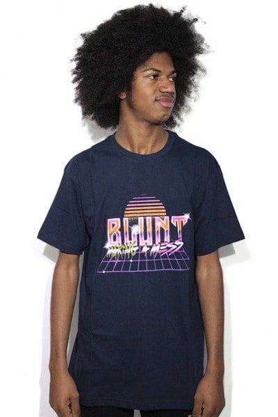 Camiseta Blunt Futuristict Marinho - NewSkull