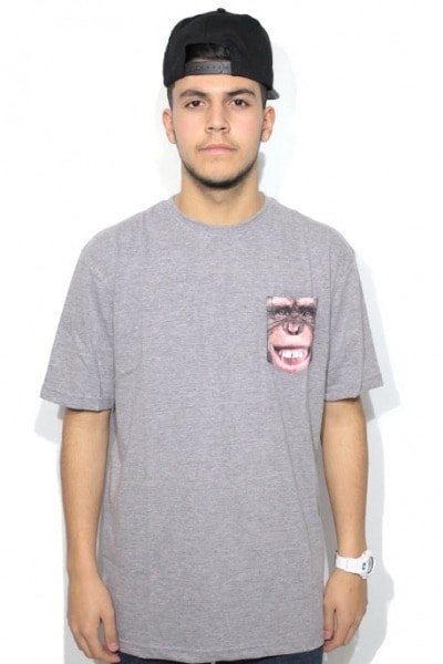 Camiseta Blunt Monkey Pocket - NewSkull