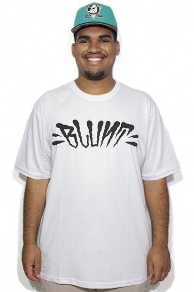 Camiseta Blunt NA Extra Grande Branca - NewSkull