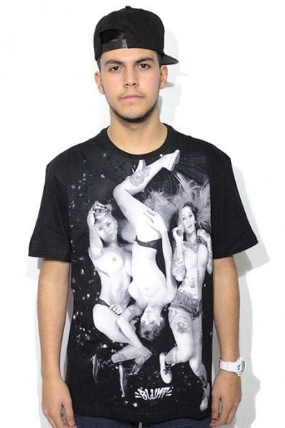Camiseta Blunt Naked Girls - NewSkull