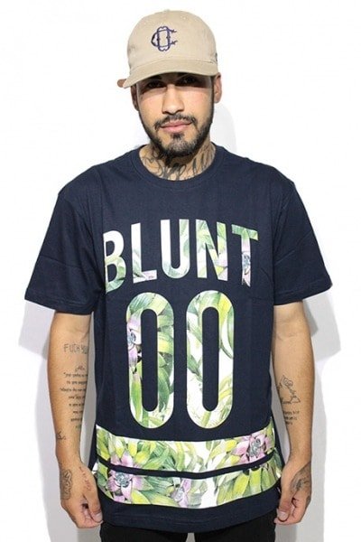 Camiseta Blunt Plants College Azul - NewSkull