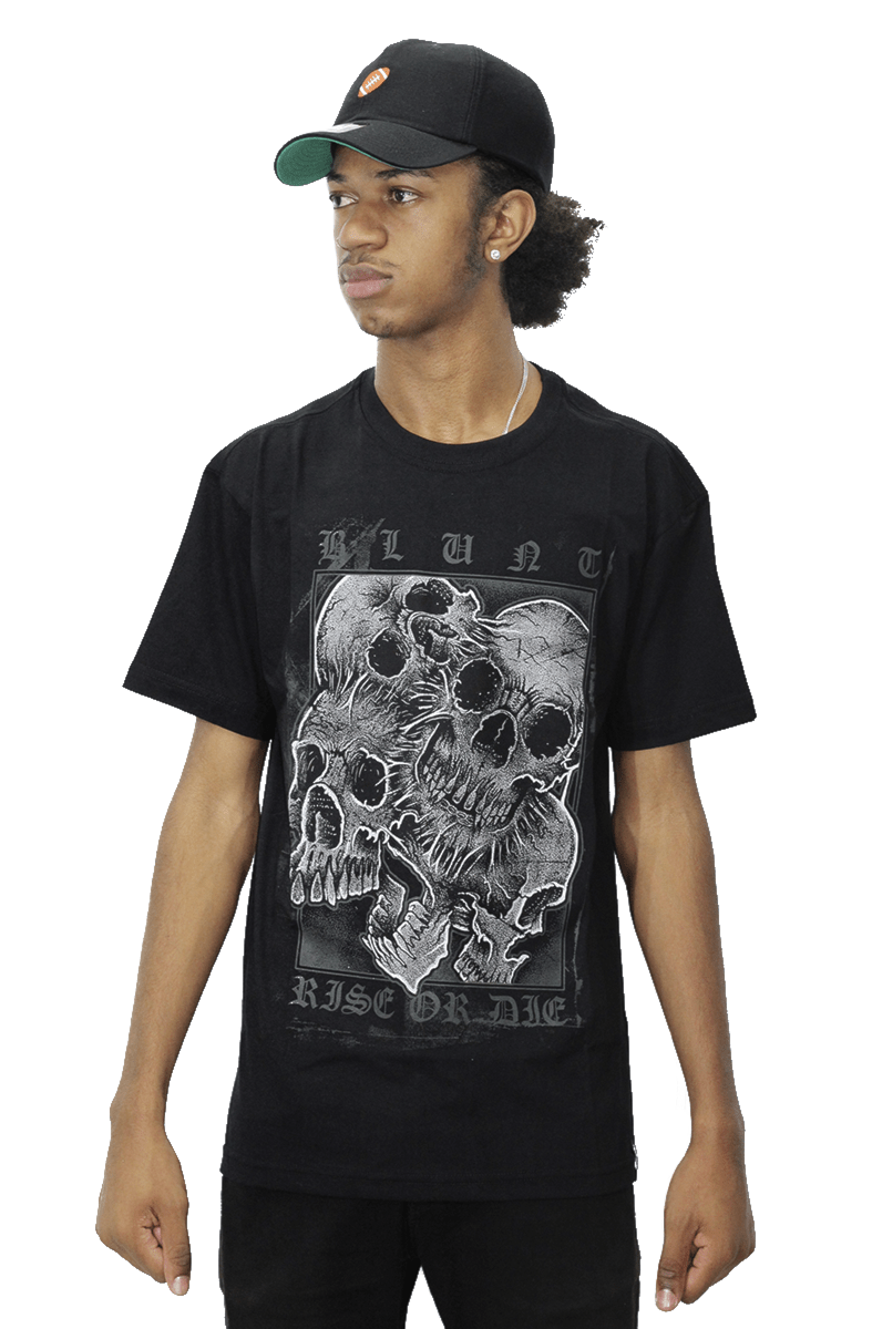 Camiseta Blunt Rise Or Die Preto - NewSkull