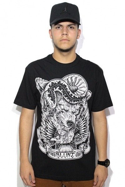 Camiseta Blunt Wolf - NewSkull