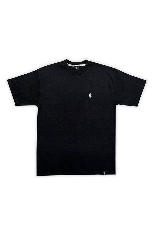 Camiseta Caos Art Ink Logo Algodão Egípcio Preto - NewSkull