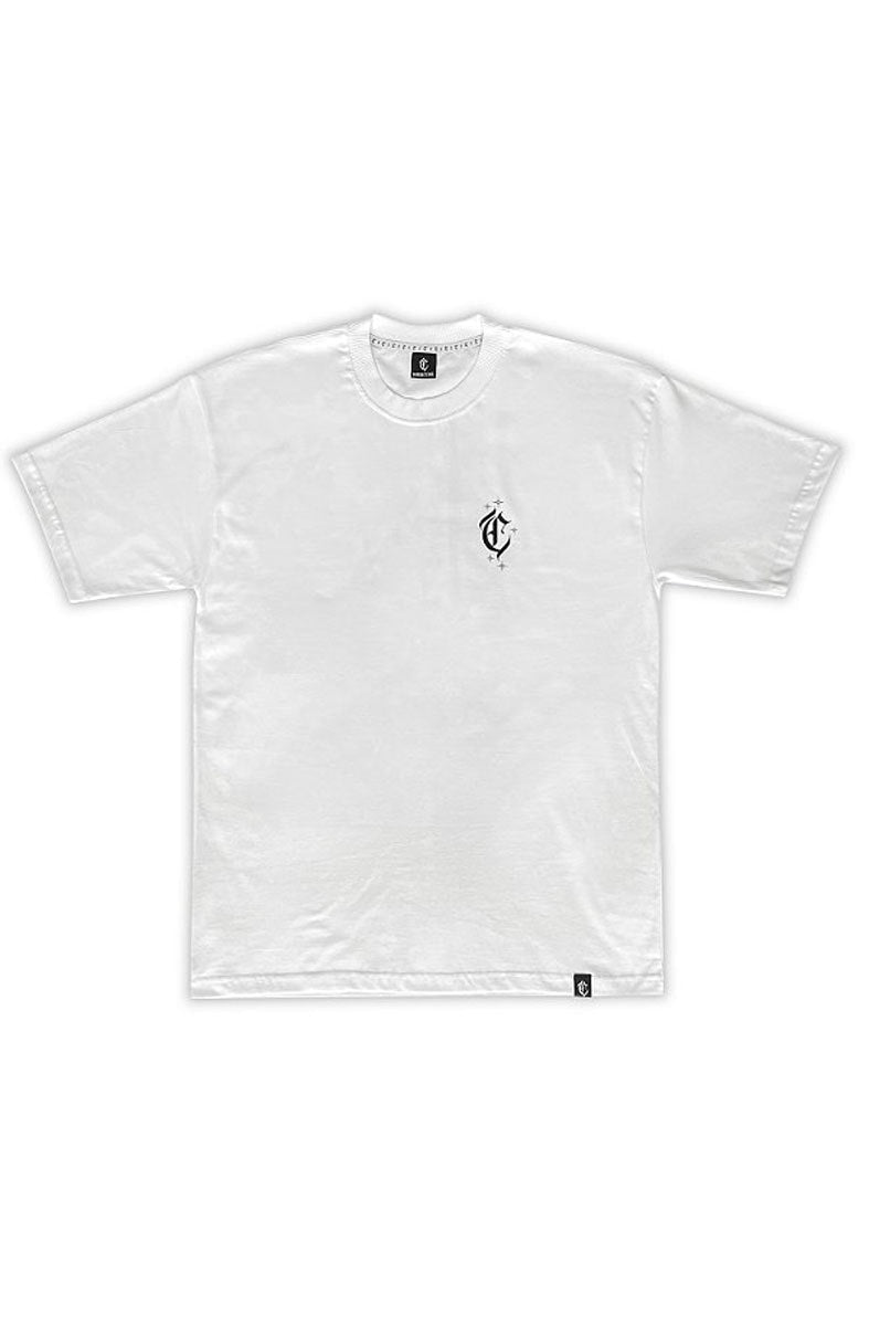 Camiseta Caos Art Ink Playboy Branca - NewSkull