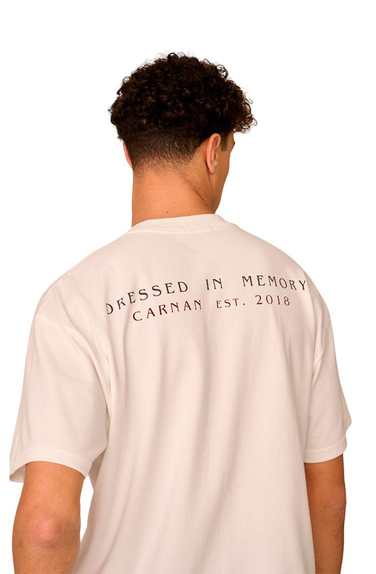 Camiseta CARNAN Companions Boxy T-shirt Off - White - NewSkull