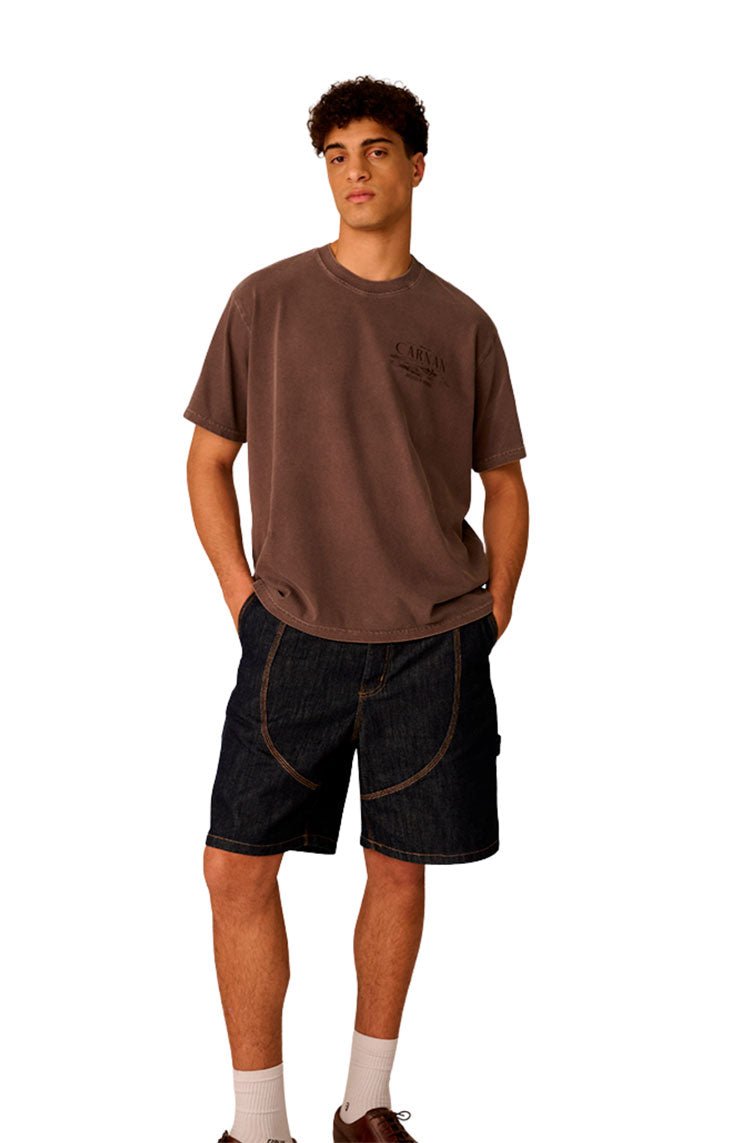 Camiseta CARNAN Countryside T-shirt Marrom - NewSkull