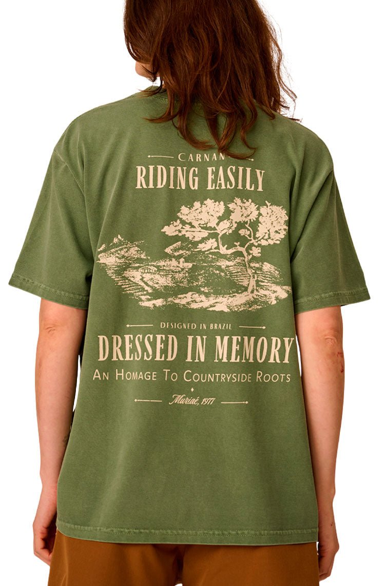 Camiseta CARNAN Countryside T-shirt Verde - NewSkull