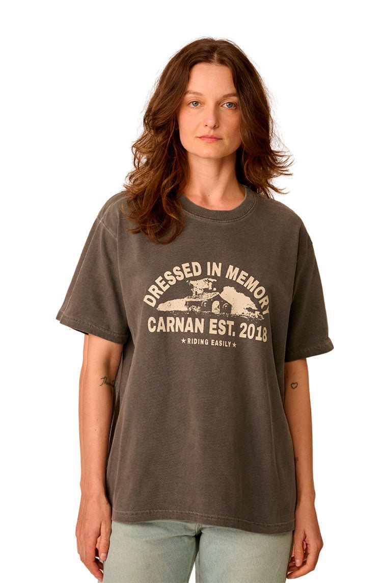 Camiseta CARNAN Farm House T-shirt Preto Estonado - NewSkull