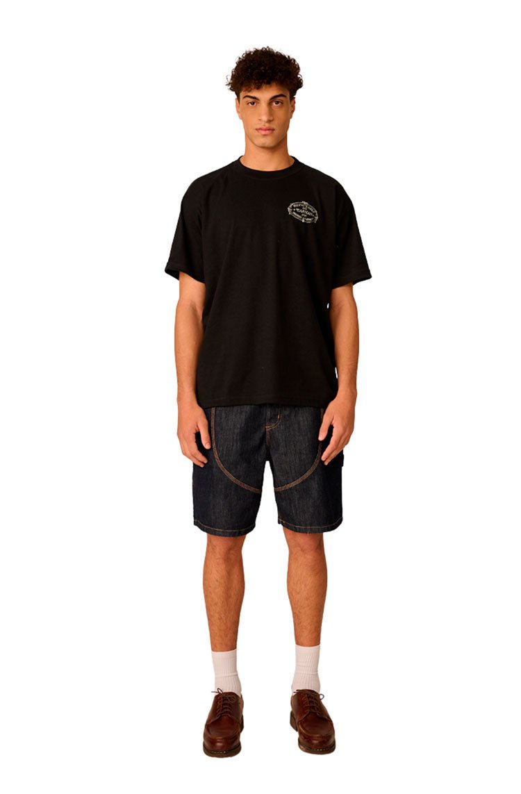 Camiseta CARNAN Home Crest Heavy T-shirt Preto - NewSkull
