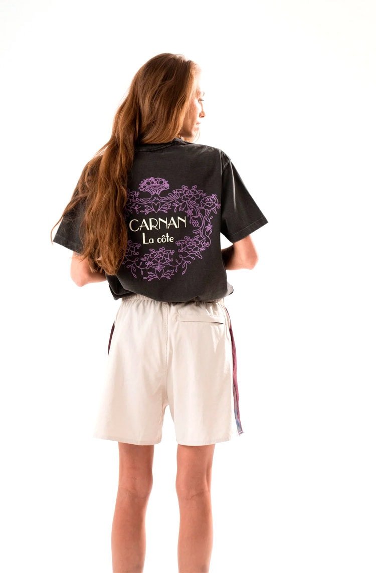 Camiseta CARNAN La Cote Classic T-shirt Preto - NewSkull