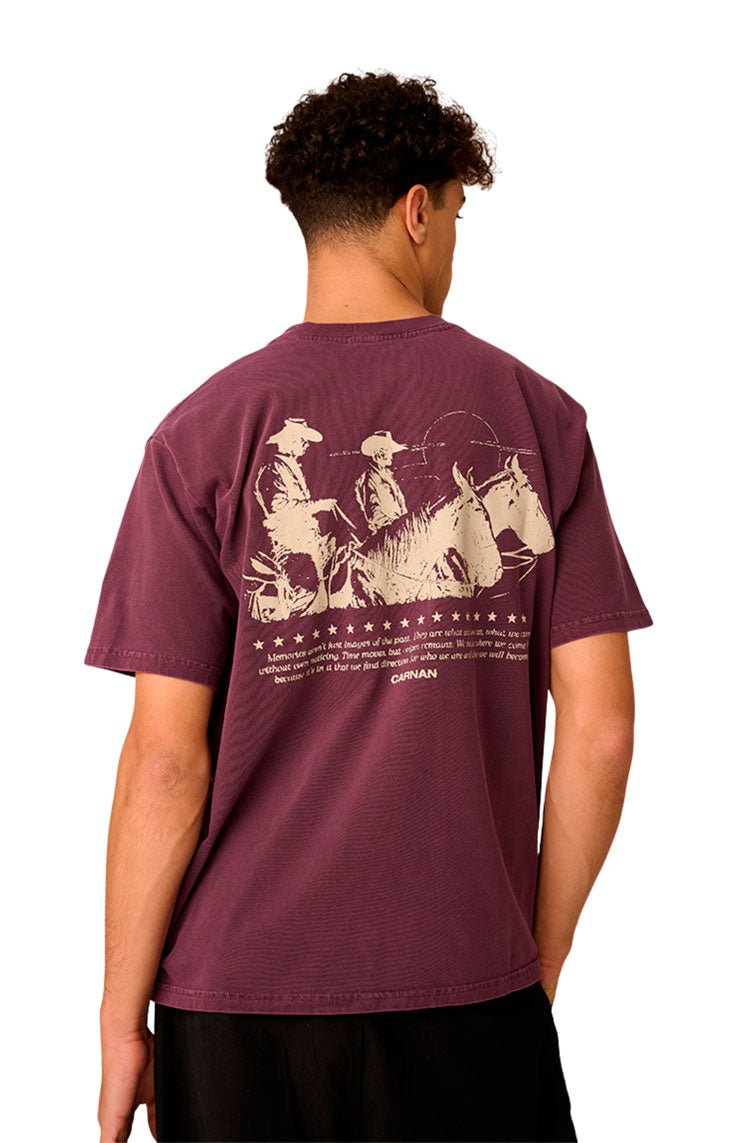 Camiseta CARNAN Partners T-shirt Roxo - NewSkull