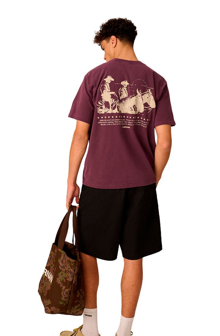 Camiseta CARNAN Partners T-shirt Roxo - NewSkull